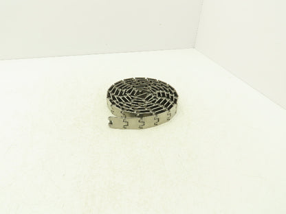 Rexnord SSR 812-K125 Opti-Plus 1.25" Stainless TableTop Conveyor Chain 10'