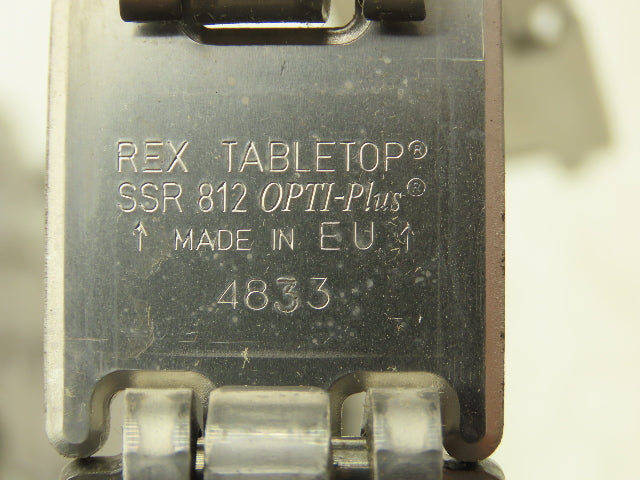 Rexnord SSR 812-K125 Opti-Plus 1.25" Stainless TableTop Conveyor Chain 10'