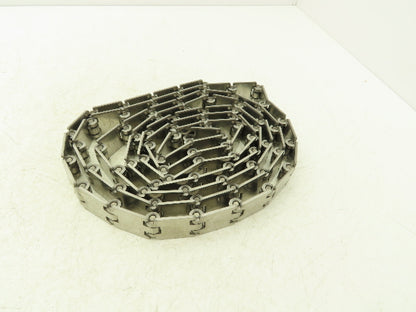 Rexnord SSR 812-K125 Opti-Plus 1.25" Stainless TableTop Conveyor Chain 10'