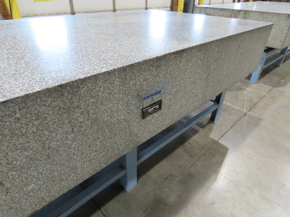 Rock of Ages 4x8' Granite Surface Inspection Plate Table 96x48x14" Grade B Type