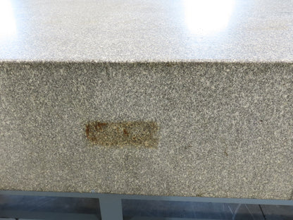 Rock of Ages 4x8' Granite Surface Inspection Plate Table 96x48x14" Grade B Type
