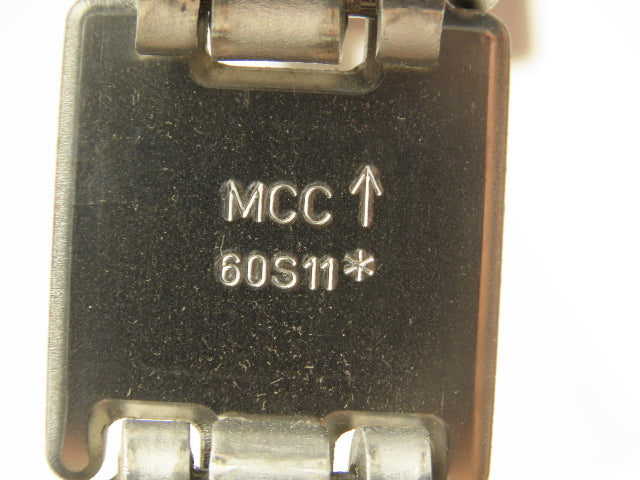 MCC/Rexnord 60S11 SSR812 1.25" Stainless TableTop Conveyor Chain 19' Lot of 2pcs