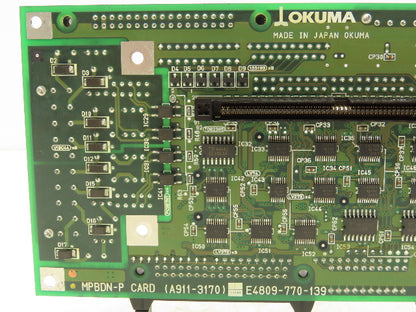 Okuma E4809-770-139 MPBDN-P Card Printed Circuit Control Board PCB A911-3170