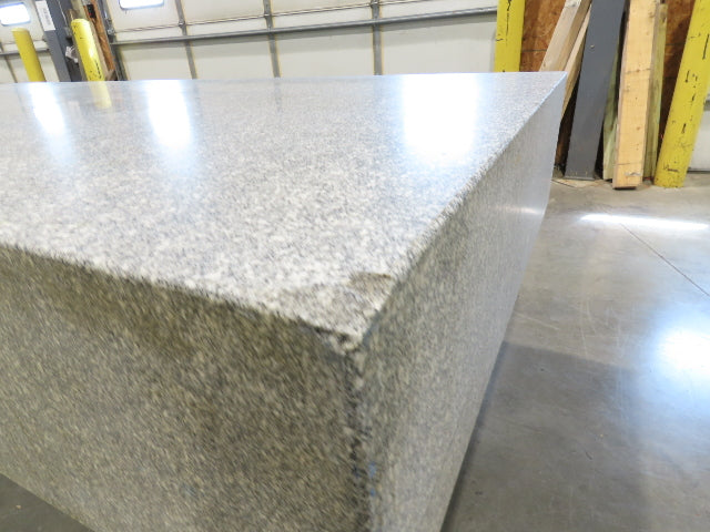 Rock of Ages 4x8' Granite Surface Inspection Plate Table 96x48x14" Grade B Type