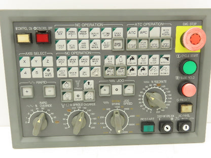 Okuma MPN7000M-S HMI Operator Interface Push Button Panel E0105-566-103-3