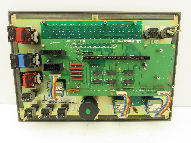 Okuma MPN7000M-S HMI Operator Interface Push Button Panel E0105-566-103-3