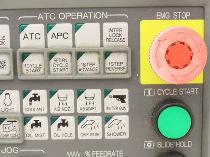 Okuma MPN7000M-S HMI Operator Interface Push Button Panel E0105-566-103-3