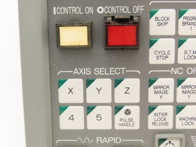 Okuma MPN7000M-S HMI Operator Interface Push Button Panel E0105-566-103-3