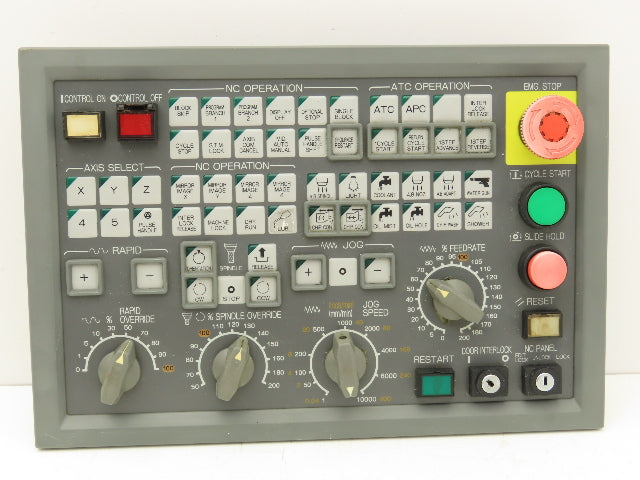 Okuma MPN7000M-S HMI Operator Interface Push Button Panel E0105-566-103-3