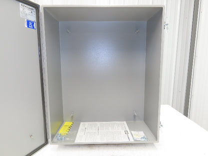 Wiegmann B242009CH Oil-Tight Electrical Enclosure Cabinet 24"x20"x 9"