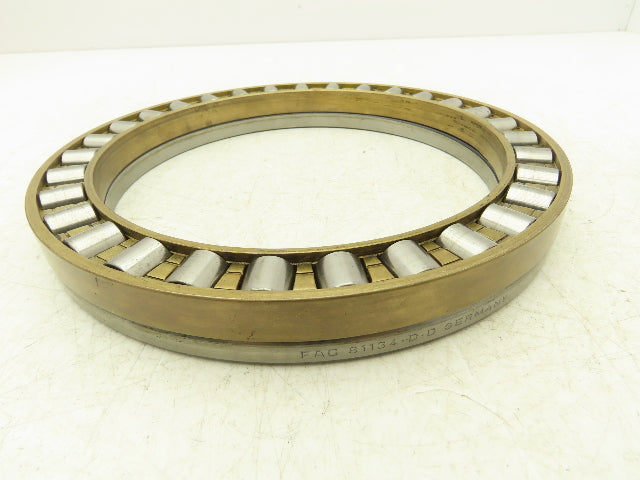 Fag 81134DD Thrust Roller Bearing 170mm-ID x 215mm-OD x 34mm-Thickness