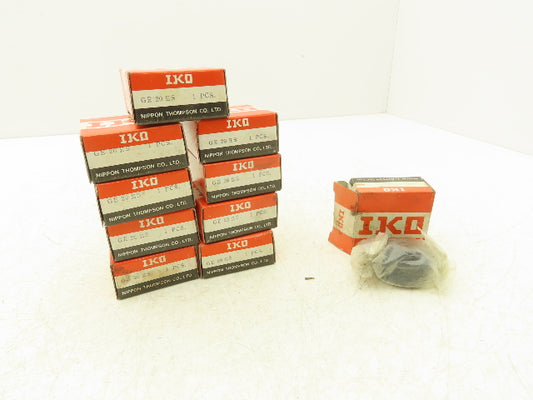 IKO GE20ES Spherical Plain Bearing 20mm-ID x 35mm x OD x 16mm-W Inner Lot Of 10