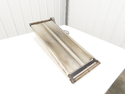 Dorner 6100 Series 12"W x 36"L Flat Belt Conveyor 115V 1PH End Drive 70fpm 900mm