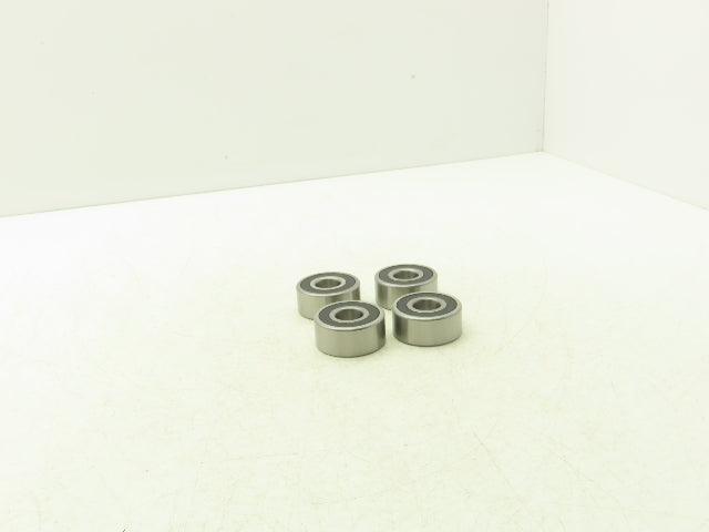 53042RS Double Row Sealed Bearing 20mm-ID x 52mm-OD x 22.22mm-Width Lot Of 4