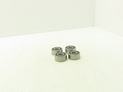 53042RS Double Row Sealed Bearing 20mm-ID x 52mm-OD x 22.22mm-Width Lot Of 4