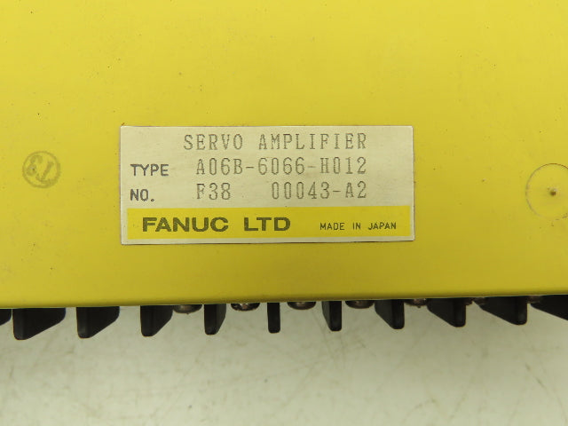 Fanuc A06B-6066-H012 Fanuc Servo Amplifier