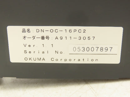 Okuma DN-OC-16PC2 PLC Output Card Module 2A & Power Supply DN-SLV Lot of 5
