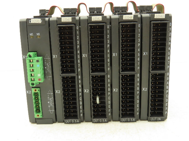 Okuma DN-OC-16PC2 PLC Output Card Module 2A & Power Supply DN-SLV Lot of 5