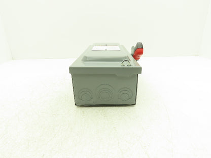Square D H361 Safety Disconnect Switch 30A 600V 15HP Fused 3 Pole