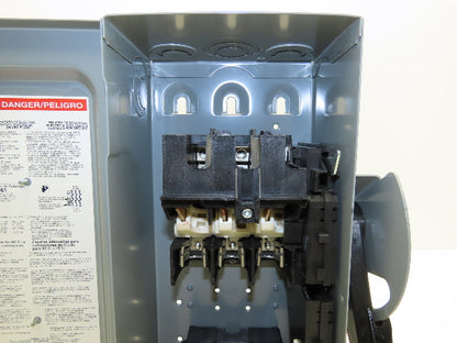 Square D H361 Safety Disconnect Switch 30A 600V 15HP Fused 3 Pole