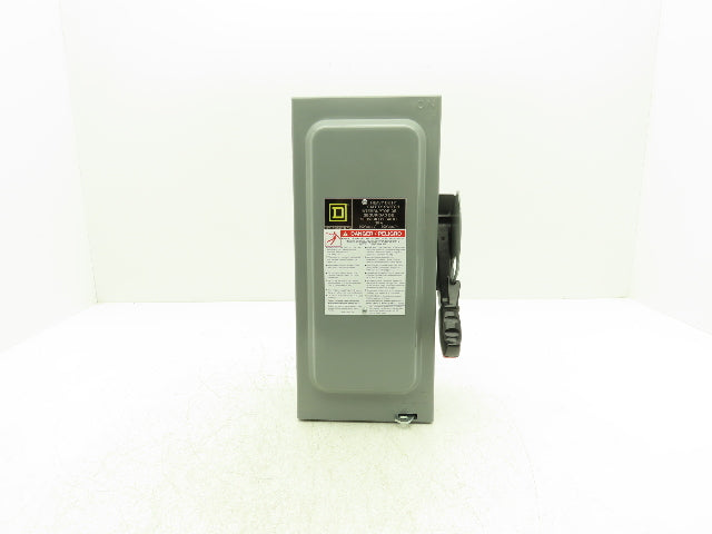 Square D H361 Safety Disconnect Switch 30A 600V 15HP Fused 3 Pole
