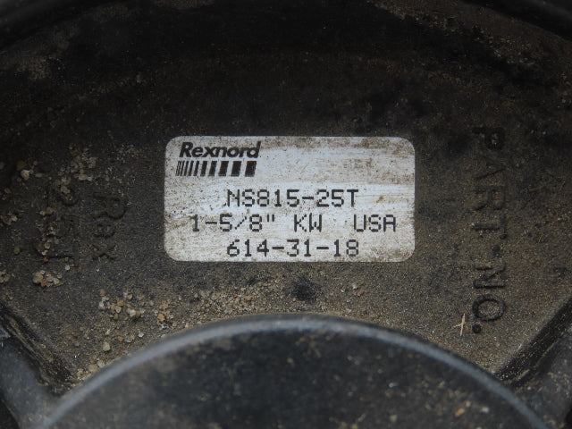 Rexnord NS815-25T Sprocket for TableTop Conveyor Chain 1-3/4" Bore Lot of 2