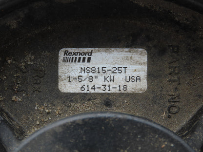 Rexnord NS815-25T Sprocket for TableTop Conveyor Chain 1-3/4" Bore Lot of 2