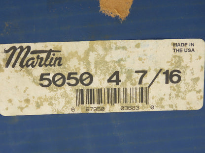 Martin 5050x4 7/16 Taper Lock Bushing 5050 Series 4 7/16" Bore 1" Keyway
