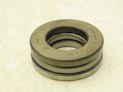 SKF 51204 Thrust Ball Bearing 20mm-ID x 40mm-OD x 14mm-Thickness Lot Of 5