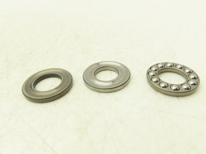 SKF 51204 Thrust Ball Bearing 20mm-ID x 40mm-OD x 14mm-Thickness Lot Of 5