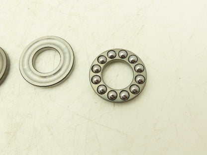 SKF 51204 Thrust Ball Bearing 20mm-ID x 40mm-OD x 14mm-Thickness Lot Of 5