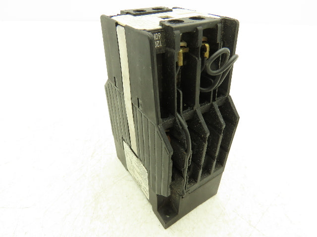 Siemens 3TF81 33-0AK1 Compact Reversing Contactor AC 120V Coil 1NO + 1NC Demag