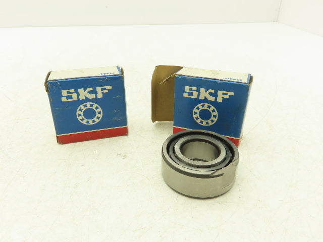 SKF SKF 5205 A/C3 Ball Bearing 25mm-ID x 52mm-OD x 20.6mm-Width Lot Of 2