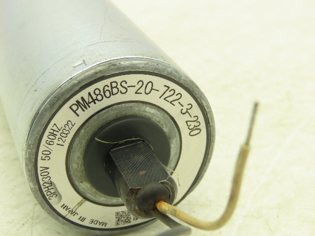 Itoh Denki PM486BS-20-722-3-230 Motorized Conveyor Roller 1.9"x 29"BF 230V 3PH