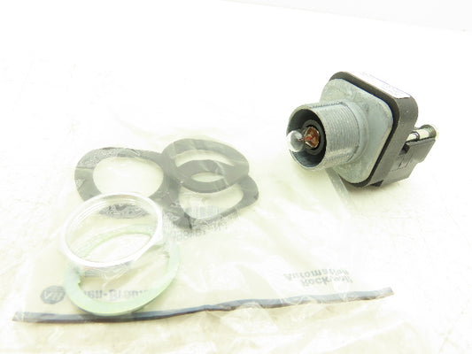 Allen Bradley 800T-P16 Pilot Light 30mm Pushbutton No Lens with 120V Transformer