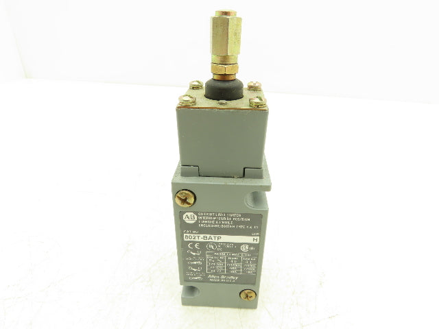 Allen Bradley 802T BATP Metal Plug-In Oiltight Limit Switch 4 Circuits 120-300V