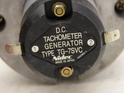 ABB UGTMEM Minertia Motor Mini Series Servo Motor 24V 700RPM Tachometer TG-7SVC