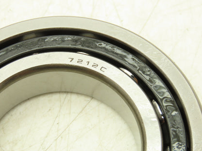 Nachi 7212CYDU/GL Ball Bearing 60mm-ID x 110mm - OD x 22mm-Width Set Of 2