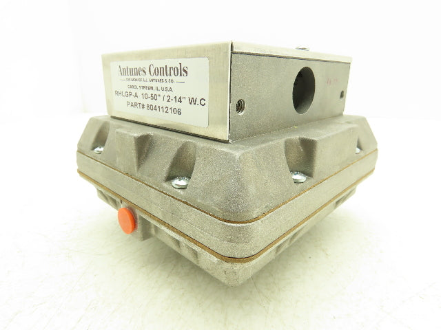 Atunes Controls RHLGP-A Gas Pressure Switch with Manual Reset 2-14" W.C.