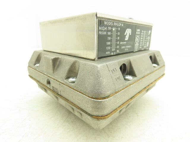 Atunes Controls RHLGP-A Gas Pressure Switch with Manual Reset 2-14" W.C.