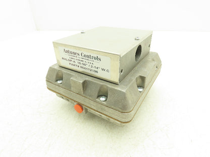 Atunes Controls RHLGP-A Gas Pressure Switch with Manual Reset 2-14" W.C.