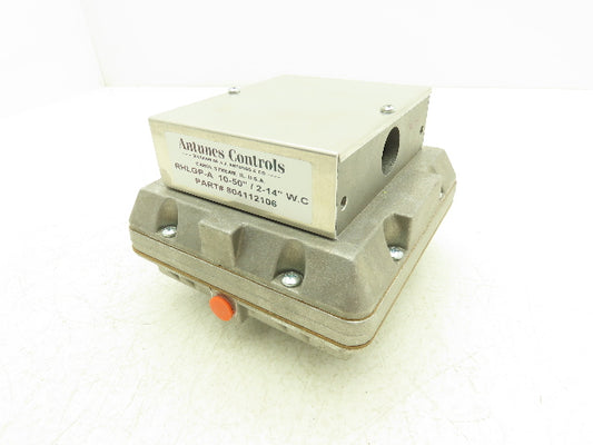Atunes Controls RHLGP-A Gas Pressure Switch with Manual Reset 2-14" W.C.