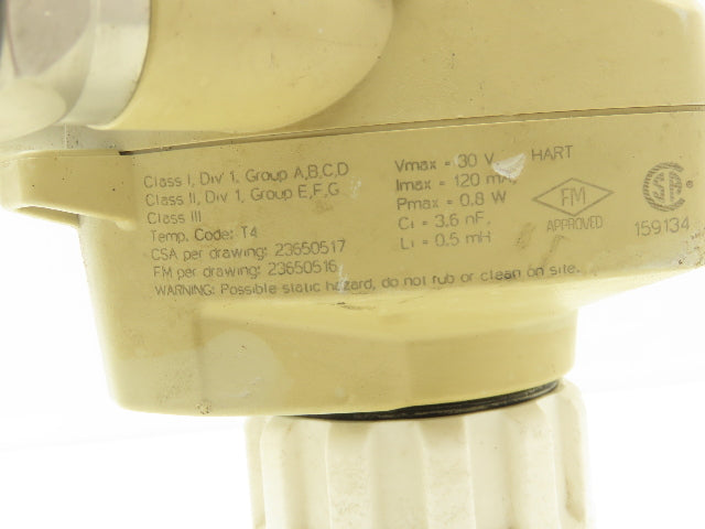Siemens 7ML52212CA18 Sitrans Probe LU Ultrasonic Level Meter 24VDC NEMA 4X