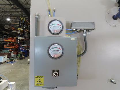 Guyson Opposing Belt Conveyor Glass Blaster Dust Collector Cyclone Media Hopper