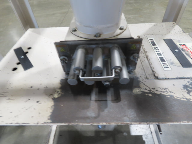 Guyson Opposing Belt Conveyor Glass Blaster Dust Collector Cyclone Media Hopper