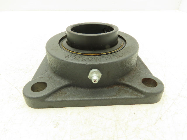 SealMaster  SF-32R Flange Mount Ball Bearing 2" Bore 4 Bolt Set Screw Locking