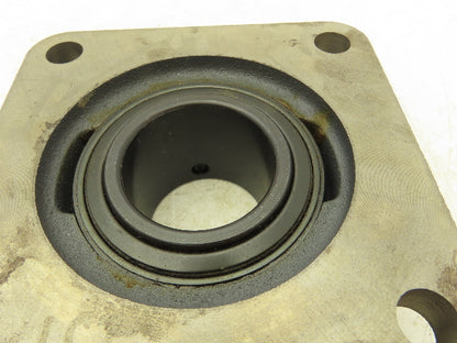 SealMaster  SF-32R Flange Mount Ball Bearing 2" Bore 4 Bolt Set Screw Locking