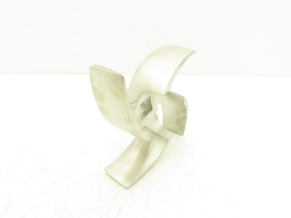 316L Stainless Centrifugal Pump Impeller 4-Blade 1"Square Bore 8"OD IM-328