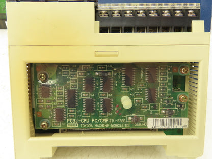 Toyoda Machine Works Toyopuc PLC Chassis Rack CPU Processor I/O Module *Read