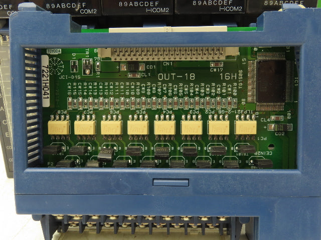 Toyoda Machine Works Toyopuc PLC Chassis Rack CPU Processor I/O Module *Read